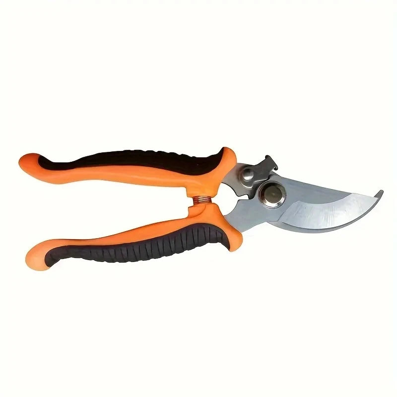 Tesoura de Poda Multiuso em Aço Inox – Antiderrapante e Ergonômica