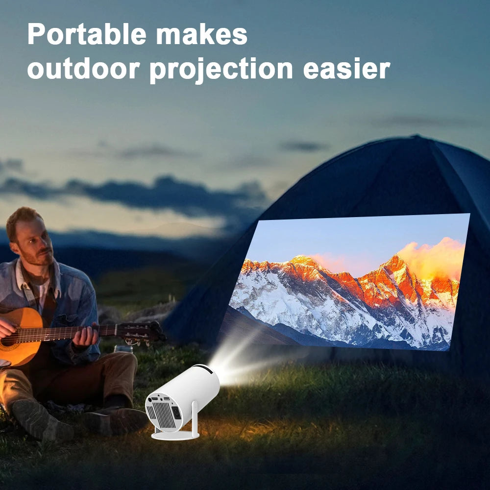 Projetor Magcubic 4K Wifi6 Pro – Android 11, 720P, Dual WIFI, BT5.0, Cinema em Casa e Exterior - GIRAJUNTA