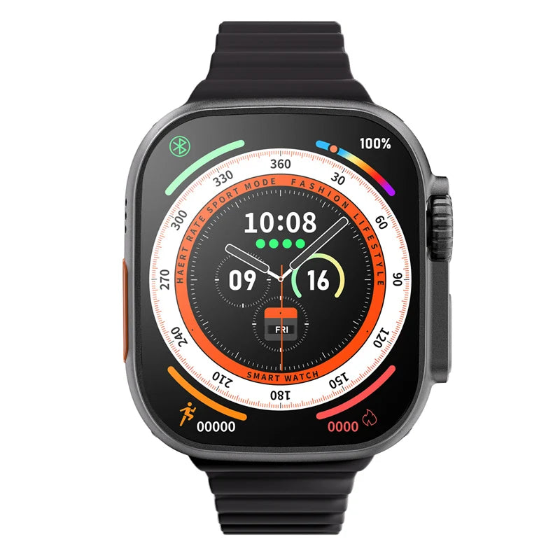 Smartwatch Ultra X3 Pro MAX Gen2 – Ecrã AMOLED 49mm com Carregamento Sem Fios