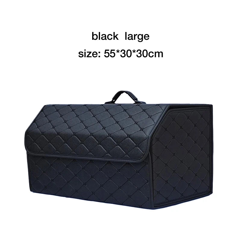 Organizador de Carro Premium – Dobrável, Impermeável, Grande Capacidade