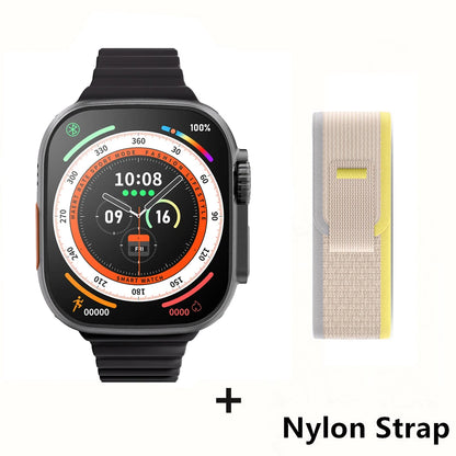 Smartwatch Ultra X3 Pro MAX Gen2 – Ecrã AMOLED 49mm com Carregamento Sem Fios