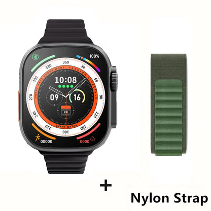 Smartwatch Ultra X3 Pro MAX Gen2 – Ecrã AMOLED 49mm com Carregamento Sem Fios