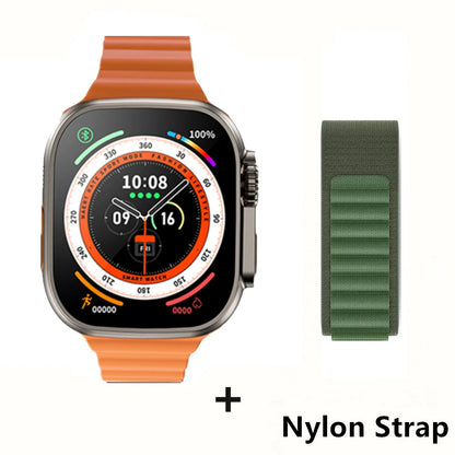 Smartwatch Ultra X3 Pro MAX Gen2 – Ecrã AMOLED 49mm com Carregamento Sem Fios