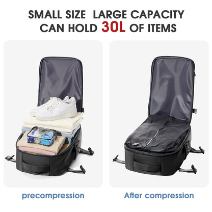 Cabine Certa –  Mochilas de viagem com compressão a vácuo, perfeitas para portáteis até 15.6", aceites nas companhias aéreas.
