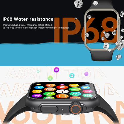 Smartwatch Ultra X3 Pro MAX Gen2 – Ecrã AMOLED 49mm com Carregamento Sem Fios