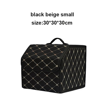 Organizador de Carro Premium – Dobrável, Impermeável, Grande Capacidade