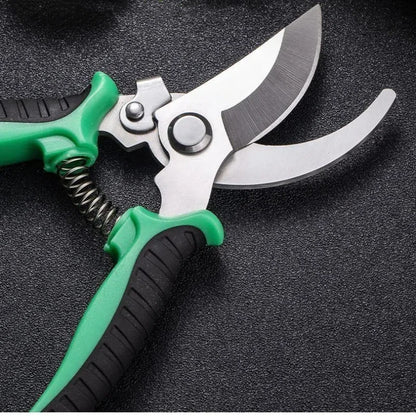 Tesoura de Poda Multiuso em Aço Inox – Antiderrapante e Ergonômica