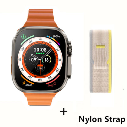 Smartwatch Ultra X3 Pro MAX Gen2 – Ecrã AMOLED 49mm com Carregamento Sem Fios