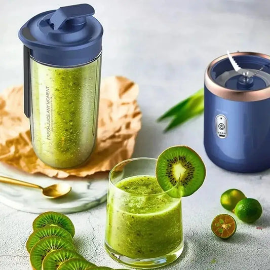 Liquidificador Portátil USB – Smoothies em Movimento