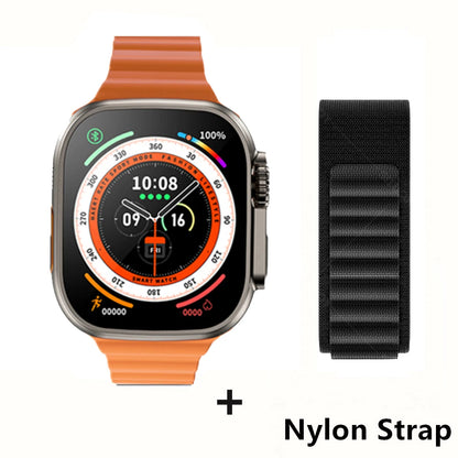 Smartwatch Ultra X3 Pro MAX Gen2 – Ecrã AMOLED 49mm com Carregamento Sem Fios