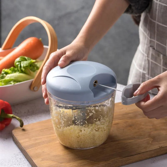 Picadora Manual 500/900ml – Alho, Cebola, Carne e Legumes