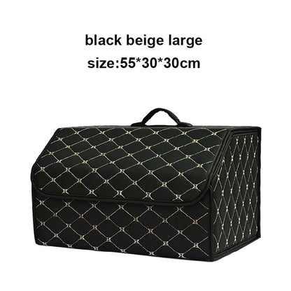 Organizador de Carro Premium – Dobrável, Impermeável, Grande Capacidade