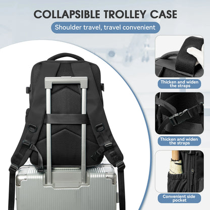 Cabine Certa –  Mochilas de viagem com compressão a vácuo, perfeitas para portáteis até 15.6", aceites nas companhias aéreas.