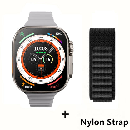Smartwatch Ultra X3 Pro MAX Gen2 – Ecrã AMOLED 49mm com Carregamento Sem Fios
